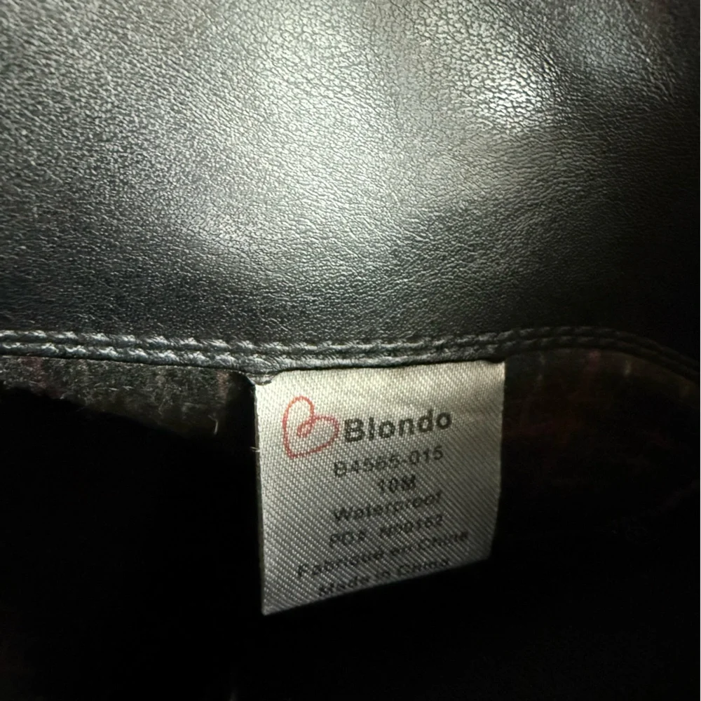 Blondo Black Over the Knee Boots size 10 women’s - Picture 7 of 9